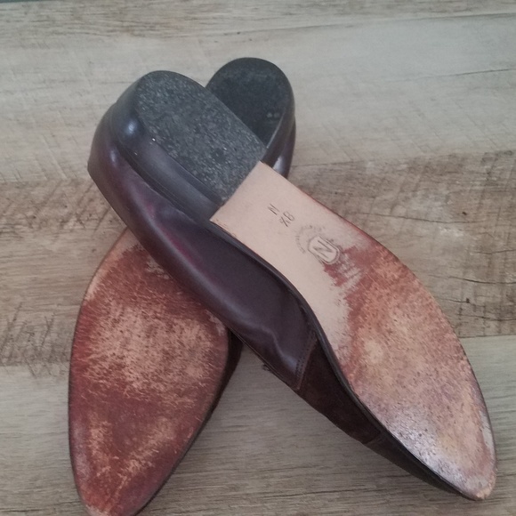 Classiques Entier Leather and Suede Brown Loafer - Picture 2 of 4